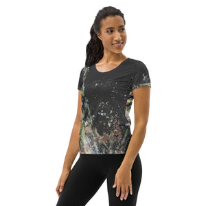 EH Studios splat  tshirt   All-Over Print Women's Athletic T-shirt